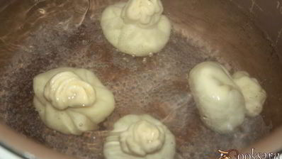 хинкали с телятиной и бараниной