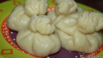 хинкали с телятиной и бараниной