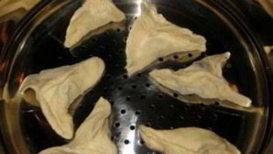 хинкали в пароварке