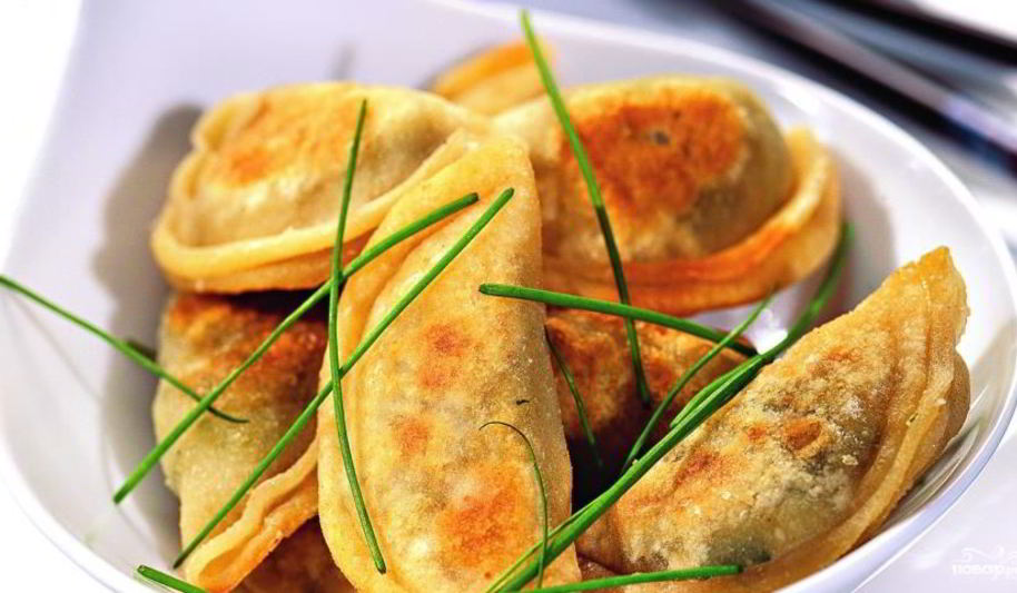 Рецепт китайских жареных пельменей