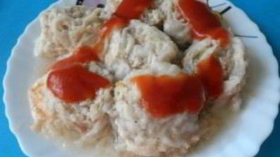 ленивые пельмени из лаваша