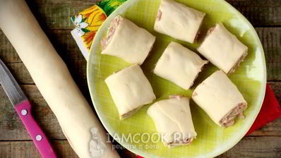 ленивые пельмени на сковороде