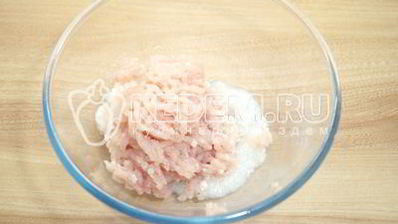 ленивые пельмени с курицей грузины