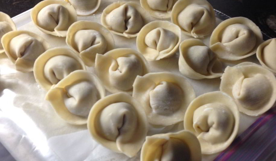 Рецепт пельменей с курицей и грибами