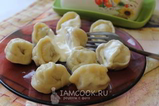 Пельмени из судака