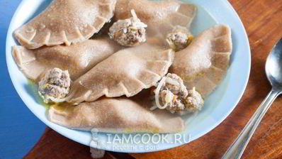 пельмени из цельнозерновой муки