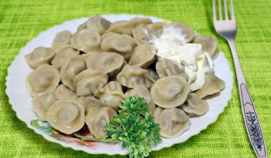 Рецепт пельменей на пару