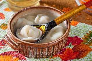 Пельмени с чечевицей