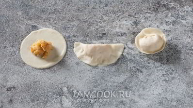 пельмени с чечевицей