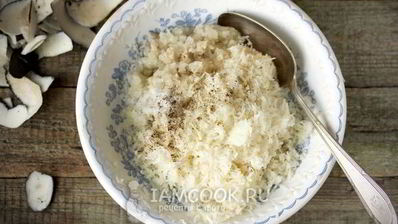 пельмени с черной редькой