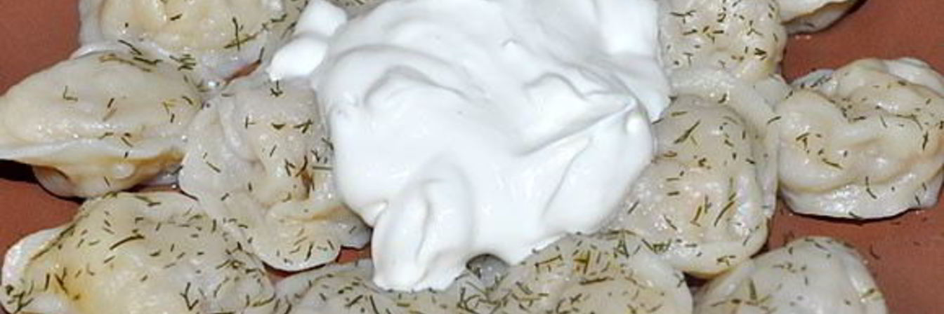 Пельмени с фаршем и квашеной капустой