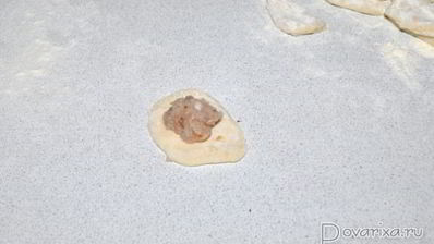 пельмени с фаршем и квашеной капустой