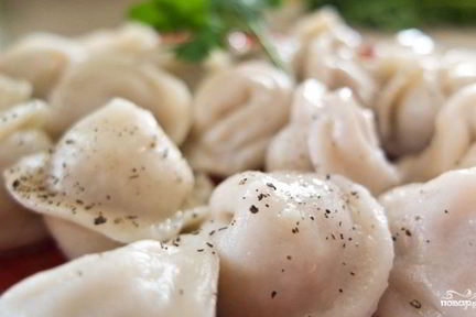 Пельмени с говядиной