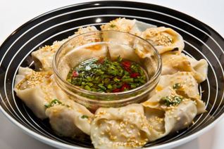 Пельмени с индейкой и креветками