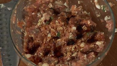 пельмени с индейкой и креветками