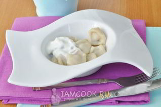 Пельмени с куриной грудкой и свиным фаршем
