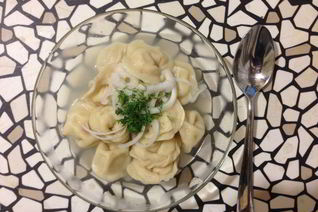 Пельмени с курицей