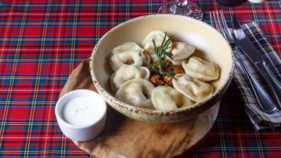 пельмени с квашеной капустой