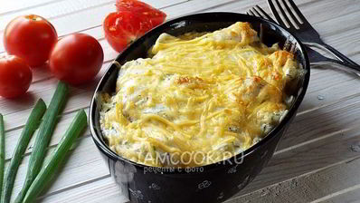 пельмени с сыром и сметаной в духовке