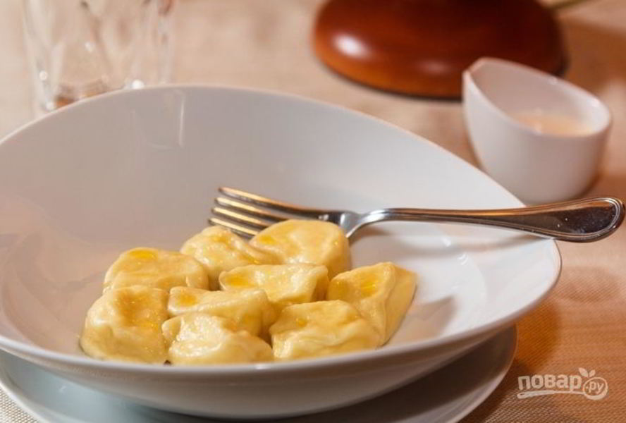 Пельмени с творогом