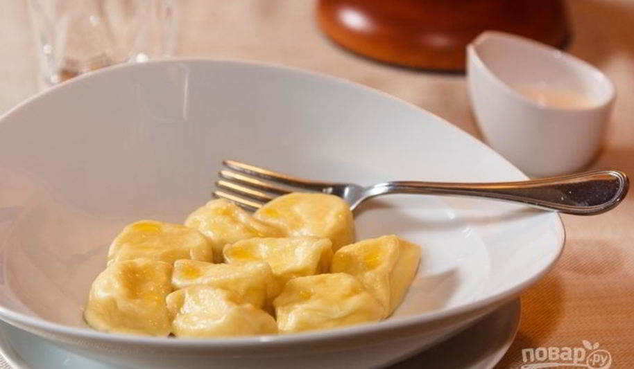 Рецепт пельменей с творогом