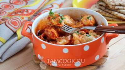 пельмени в духовке с лечо