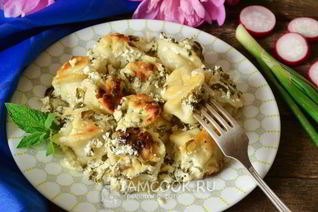 Пельмени в сметане в духовке