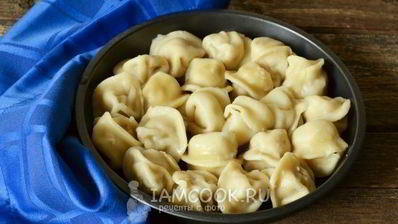 пельмени в сметане в духовке