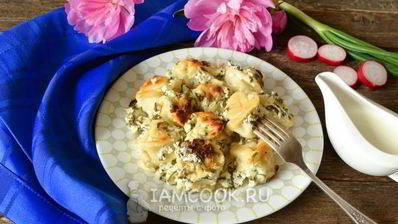 пельмени в сметане в духовке