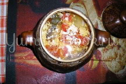 Пельмешки в горшочке