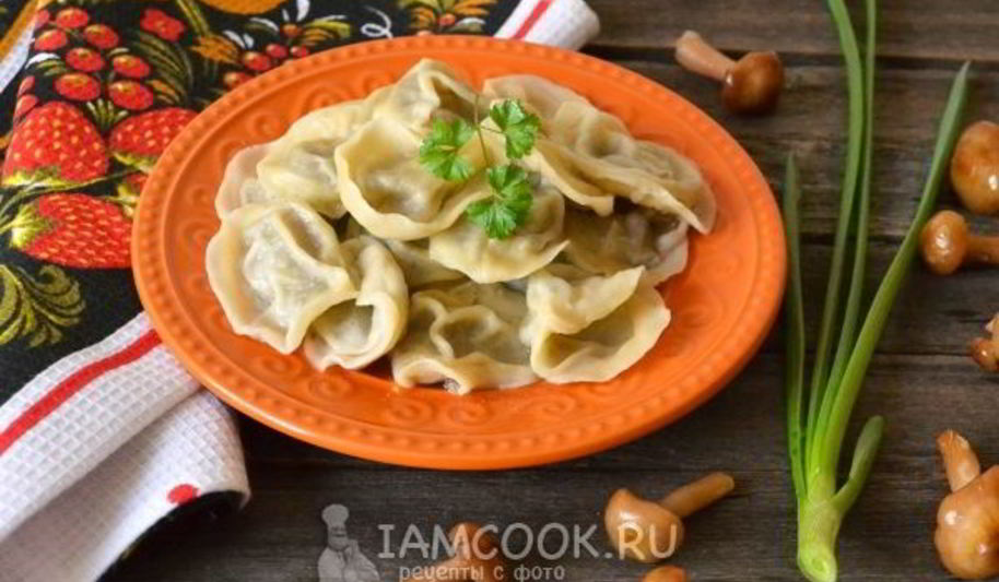 Рецепт постных пельменей