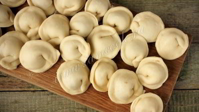 сочные пельмени на заварном тесте