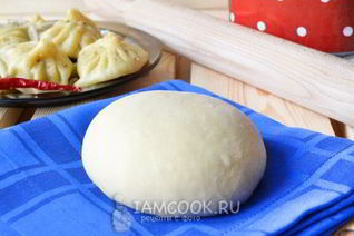 Тесто для хинкали