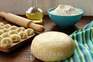 Тесто для пельменей на воде и молоке