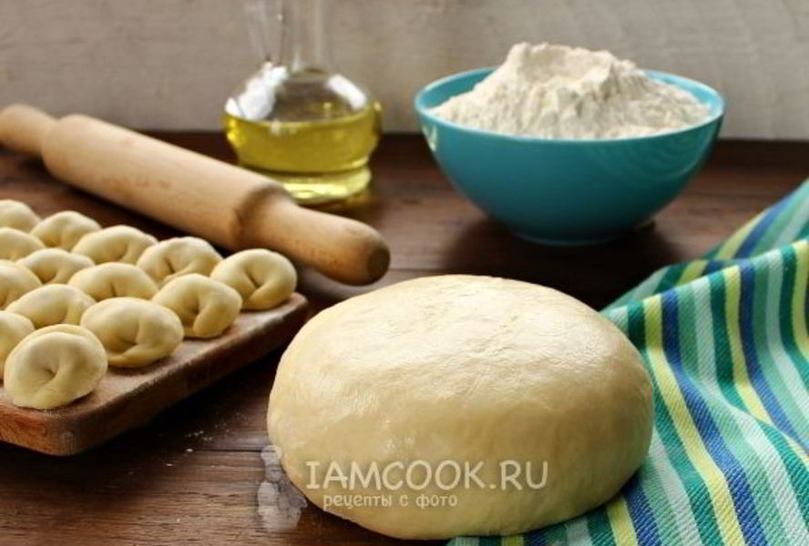 Тесто для пельменей на воде и молоке