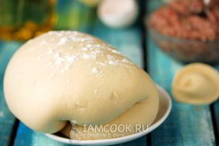 Тесто для пельменей на воде