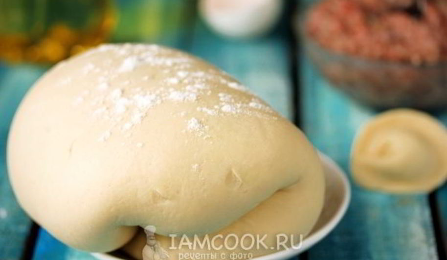 Рецепт теста для пельменей на воде