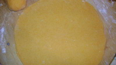 тыквенные пельмешки