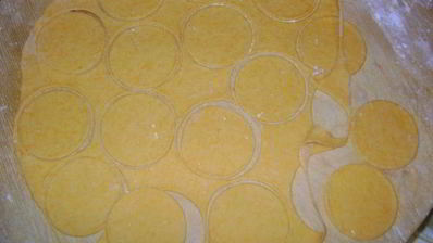 тыквенные пельмешки