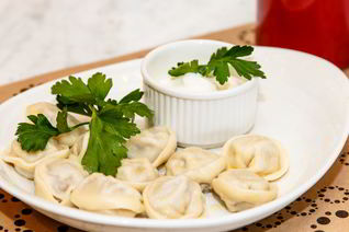 Уральские пельмени с говядиной