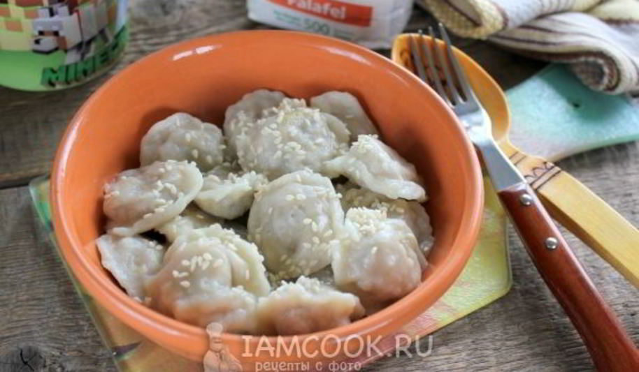 Рецепт веганских пельменей с фалафелем