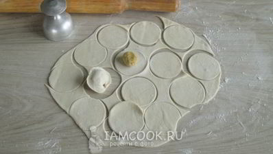 веганские пельмени с фалафелем