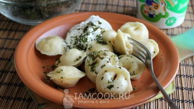 вегетарианские пельмени с нутом