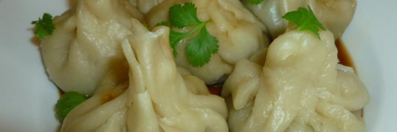 Вонтоны с грибами и пекинской капустой