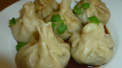 вонтоны с грибами и пекинской капустой