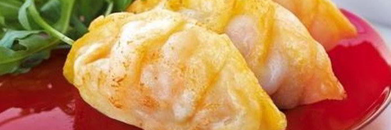 Японские пельмени гедза с мясным фаршем