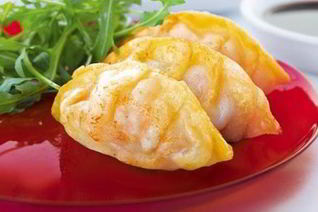 Японские пельмени гедза с мясным фаршем