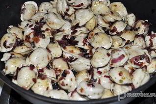 Жаренные пельмени