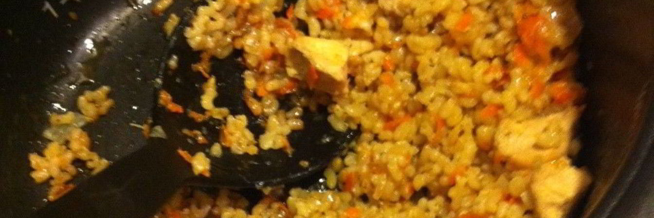 Ароматный плов с курицей в мультиварке