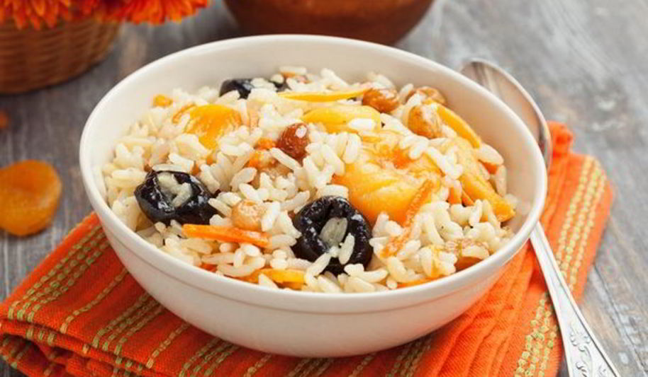 Рецепт бухарского плова с морковью и сухофруктами